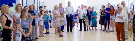 Wystawa prac Zamojskiego Uniwersytetu Trzeciego Wieku