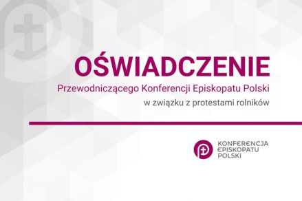 Przewodniczący Konferencji Episkopatu Polski abp Stanisław Gądecki wydał oświadczenie w związku z protestami rolników
