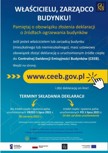 Do 30 czerwca złóż deklarację do CEEB!